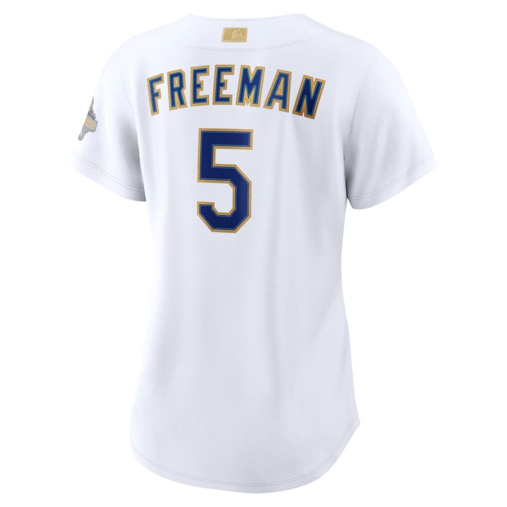 Freddie Freeman Los Angeles Dodgers Nike Women's 2026 Gold Collection Stadium Jersey