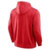 Kansas City Chiefs Fashion7 New Horizons Heritage Pullover Hoodie - Red - Detail View