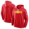 Kansas City Chiefs Fashion7 New Horizons Heritage Pullover Hoodie - Red - Front View
