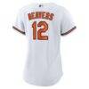 Dylan Beavers Baltimore Orioles Nike Women's Home Replica Jersey - White - Detail View