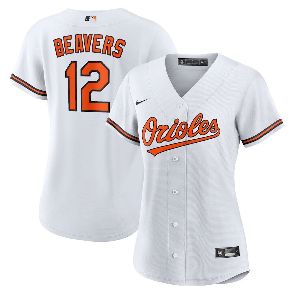 Dylan Beavers Baltimore Orioles Nike Women's Home Replica Jersey