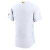 Los Angeles Dodgers Nike 2026 Gold Collection Authentic Jersey - White - Detail View