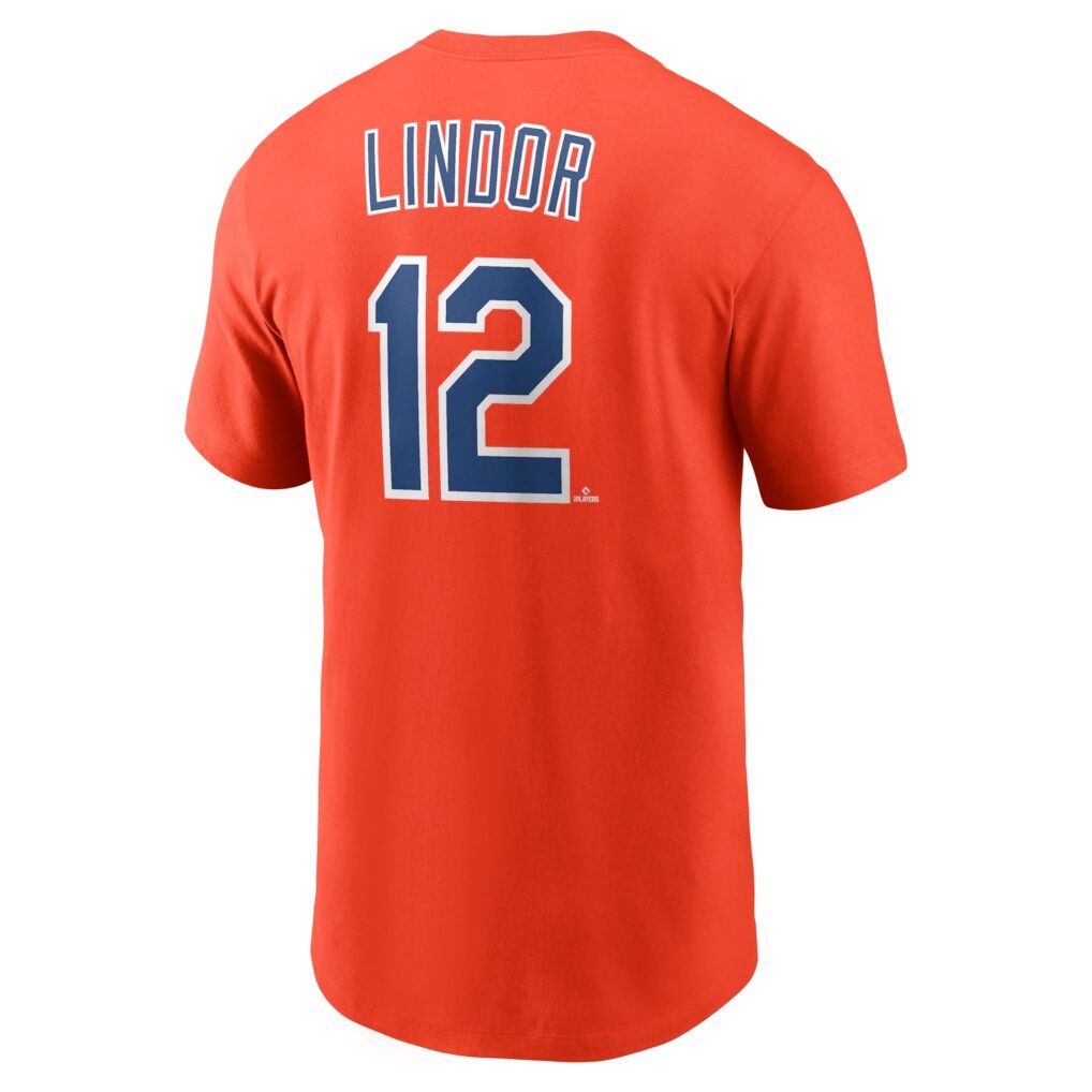 Francisco Lindor New York Mets Nike Cooperstown Collection Name & Number T-Shirt