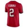 Emeka Egbuka Tampa Bay Buccaneers Nike Vapor Untouchable Stitched Limited Jersey - Red - Detail View
