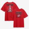 Carolina Hurricanes Fashion7 2026 Stanley Cup Champions Signature Roster T-Shirt - Red - Front View