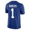 Malik Nabers New York Giants Nike Team Vapor F.U.S.E. Stitched Limited Jersey - - Alt2