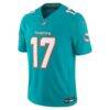 Jaylen Waddle Miami Dolphins Nike Team Vapor F.U.S.E. Stitched Limited Jersey - - Alt1