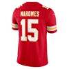 Patrick Mahomes Kansas City Chiefs Nike Team Vapor F.U.S.E. Stitched Limited Jersey - Red - Alt2