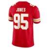 Chris Jones Kansas City Chiefs Nike Team Vapor F.U.S.E. Stitched Limited Jersey - Red - Detail View
