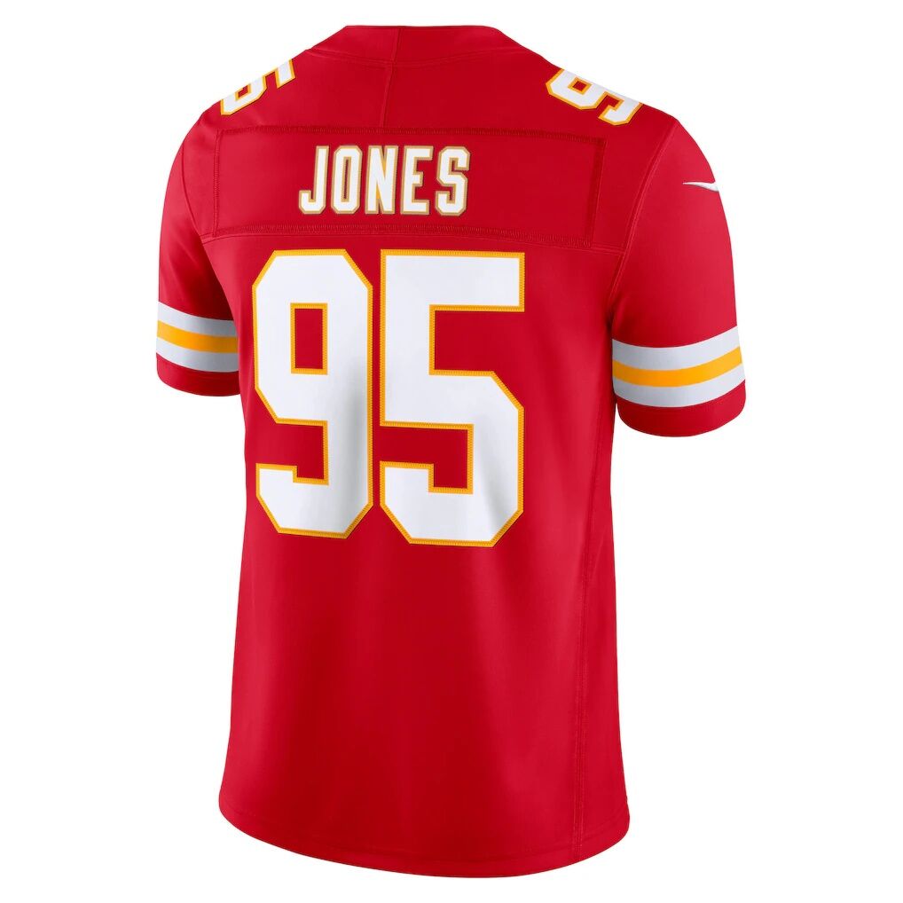 Chris Jones Kansas City Chiefs Nike Team Vapor F.U.S.E. Stitched Limited Jersey