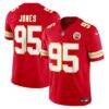 Chris Jones Kansas City Chiefs Nike Vapor F.U.S.E. Stitched Limited Jersey - Red - Front View