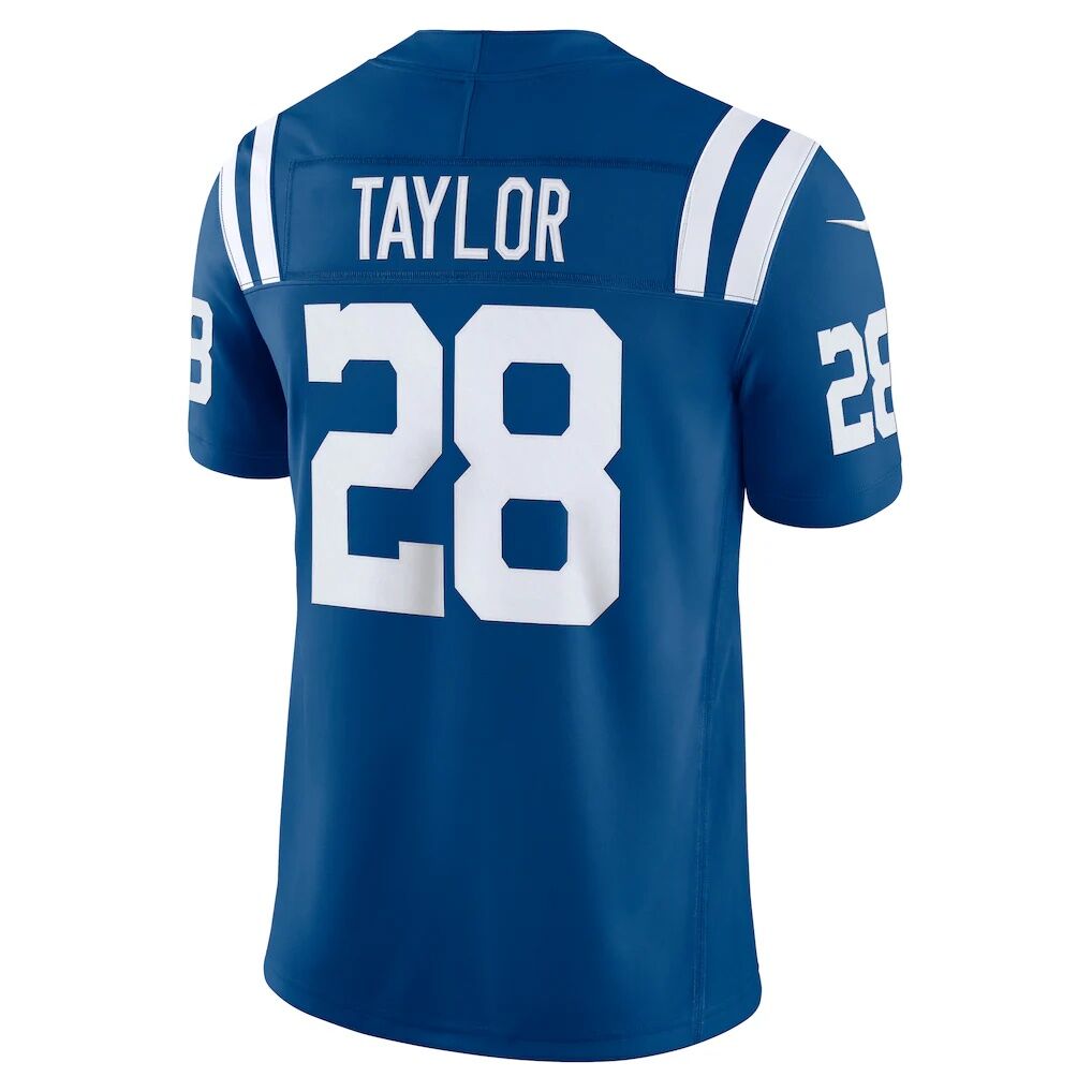 Jonathan Taylor Indianapolis Colts Nike Team Vapor F.U.S.E. Stitched Limited Jersey - Royal