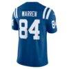 Tyler Warren Indianapolis Colts Nike Team Vapor F.U.S.E. Stitched Limited Jersey - - Alt2