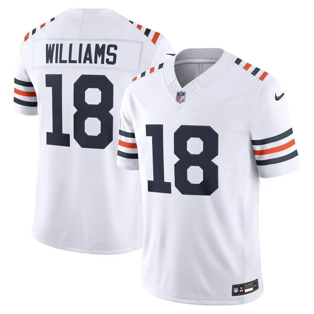 Caleb Williams Chicago Bears Nike Team Vapor F.U.S.E. Stitched Limited Jersey