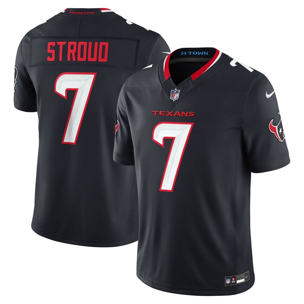 C.J. Stroud Houston Texans Nike Team Vapor F.U.S.E. Stitched Limited Jersey