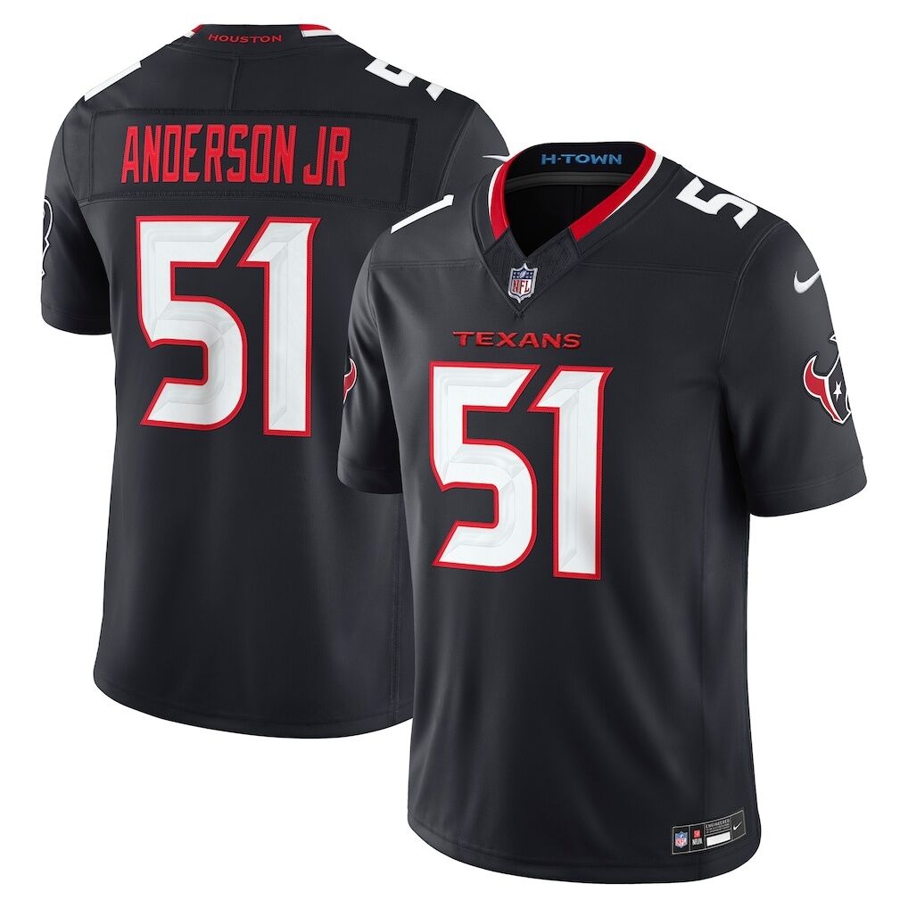 Will Anderson Jr. Houston Texans Nike Vapor F.U.S.E. Stitched Limited Jersey