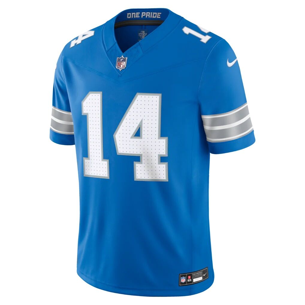 Amon-Ra St. Brown Detroit Lions Nike Team Vapor F.U.S.E. Stitched Limited Jersey