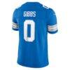 Jahmyr Gibbs Detroit Lions Nike Team Vapor F.U.S.E. Stitched Limited Jersey - Blue - Detail View