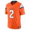 Patrick Surtain II Denver Broncos Nike Team Vapor F.U.S.E. Stitched Limited Jersey - Orange - Alt1