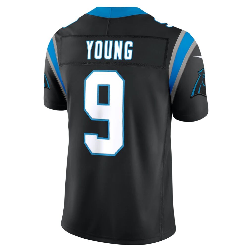 Bryce Young Carolina Panthers Nike Team Vapor F.U.S.E. Stitched Limited Jersey
