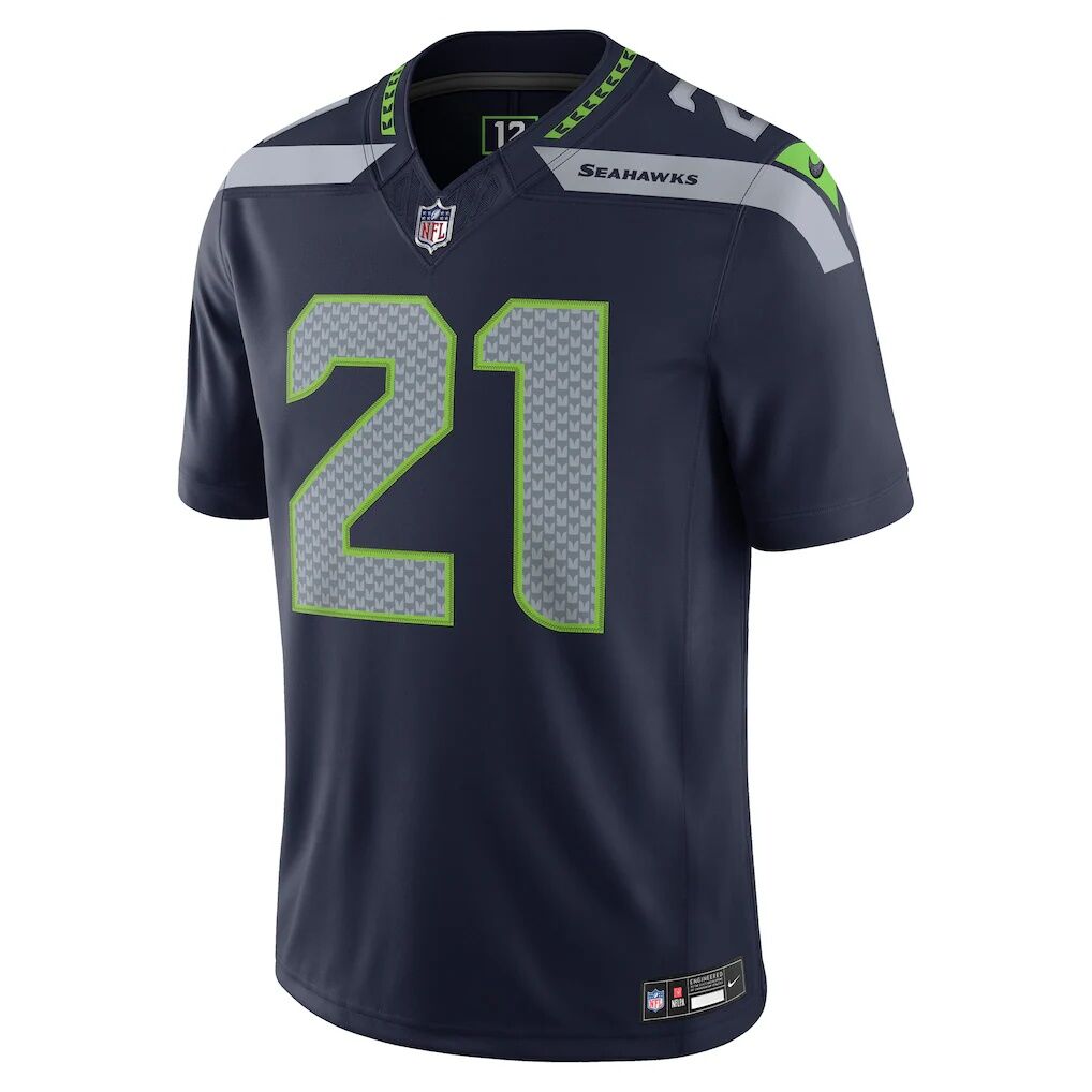 Devon Witherspoon Seattle Seahawks Nike Team Vapor F.U.S.E. Stitched Limited Jersey - College Navy