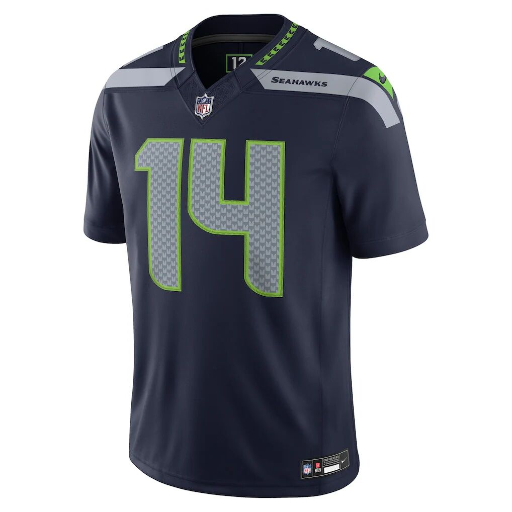 Sam Darnold Seattle Seahawks Nike Team Vapor F.U.S.E. Stitched Limited Jersey - College Navy