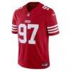 Nick Bosa San Francisco 49ers Nike Team Vapor F.U.S.E. Stitched Limited Jersey - - Side View