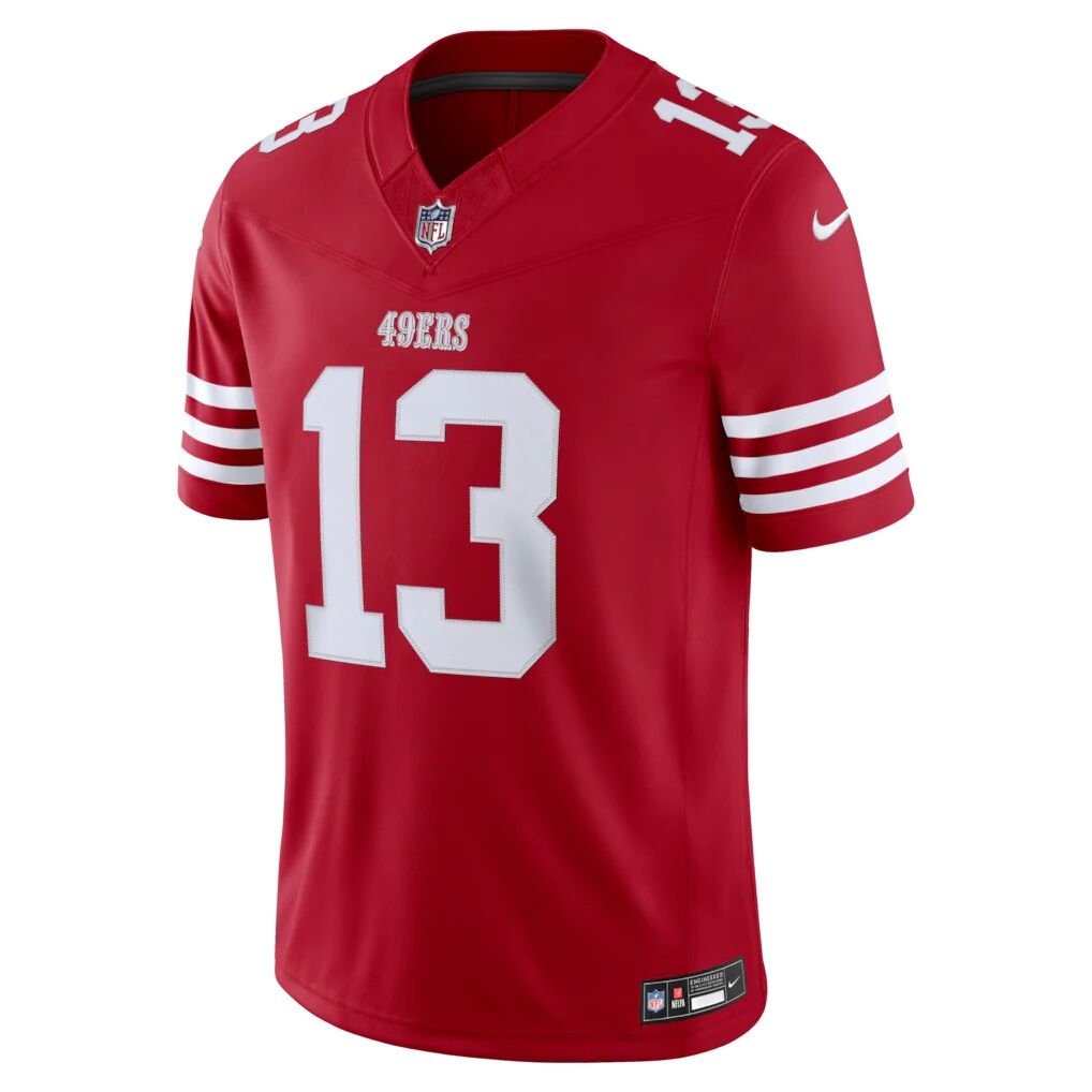 Brock Purdy San Francisco 49ers Nike Team Vapor F.U.S.E. Stitched Limited Jersey - Scarlet