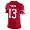 Brock Purdy San Francisco 49ers Nike Team Vapor F.U.S.E. Stitched Limited Jersey - - Alt2