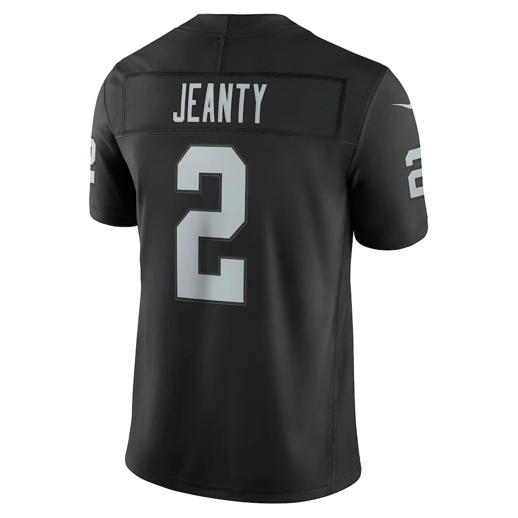 Ashton Jeanty Las Vegas Raiders Nike Team Vapor F.U.S.E. Stitched Limited Jersey