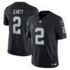 Ashton Jeanty Las Vegas Raiders Nike Team Vapor F.U.S.E. Stitched Limited Jersey - Black - Front View
