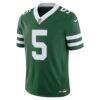 Garrett Wilson New York Jets Nike Team Vapor F.U.S.E. Stitched Limited Jersey - - Alt1