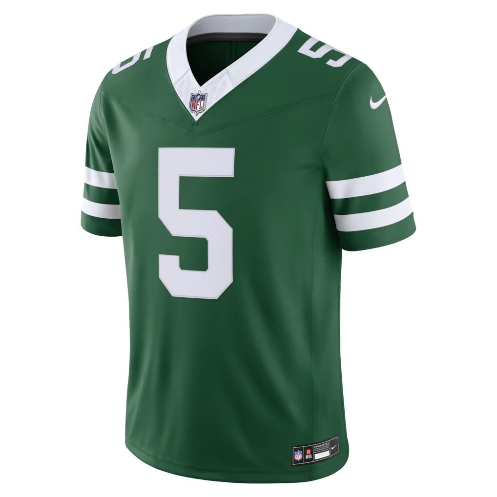 Garrett Wilson New York Jets Nike Team Vapor F.U.S.E. Stitched Limited Jersey