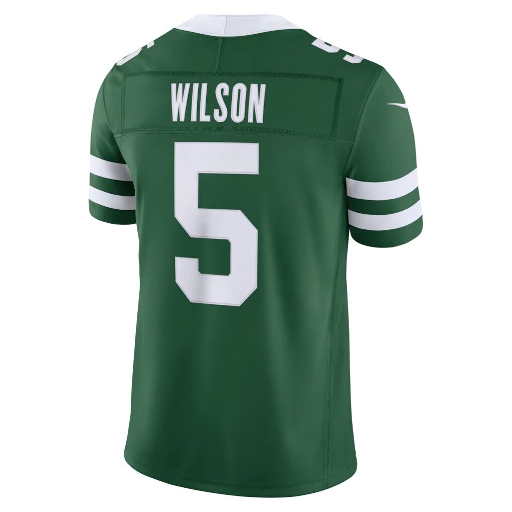 Garrett Wilson New York Jets Nike Team Vapor F.U.S.E. Stitched Limited Jersey