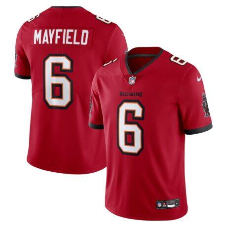 Baker Mayfield Tampa Bay Buccaneers Nike Vapor Untouchable Stitched Limited Jersey - Red - Front View