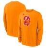 Tampa Bay Buccaneers Nike Bucco Bruce Club Sweatshirt - Orange - Front View