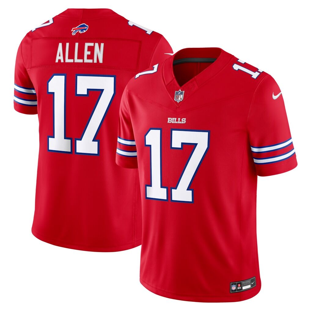 Josh Allen Buffalo Bills Nike Alternate Vapor F.U.S.E. Stitched Limited Jersey