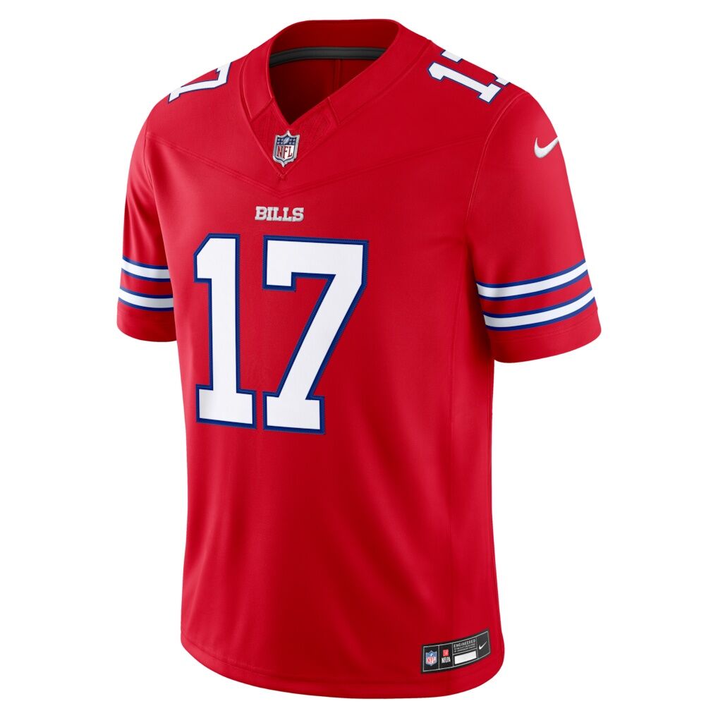 Josh Allen Buffalo Bills Nike Alternate Vapor F.U.S.E. Stitched Limited Jersey