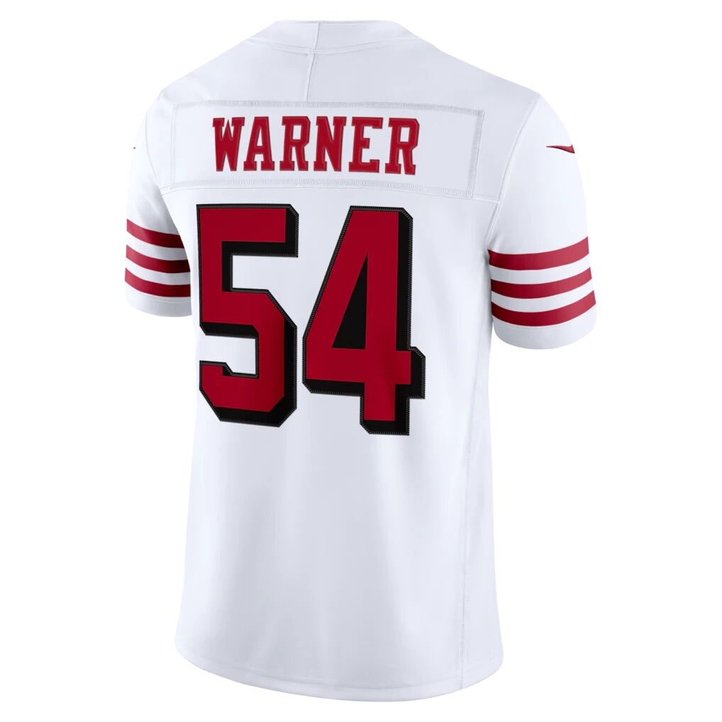 Fred Warner San Francisco 49ers Nike Alternate Vapor F.U.S.E. Stitched Limited Jersey
