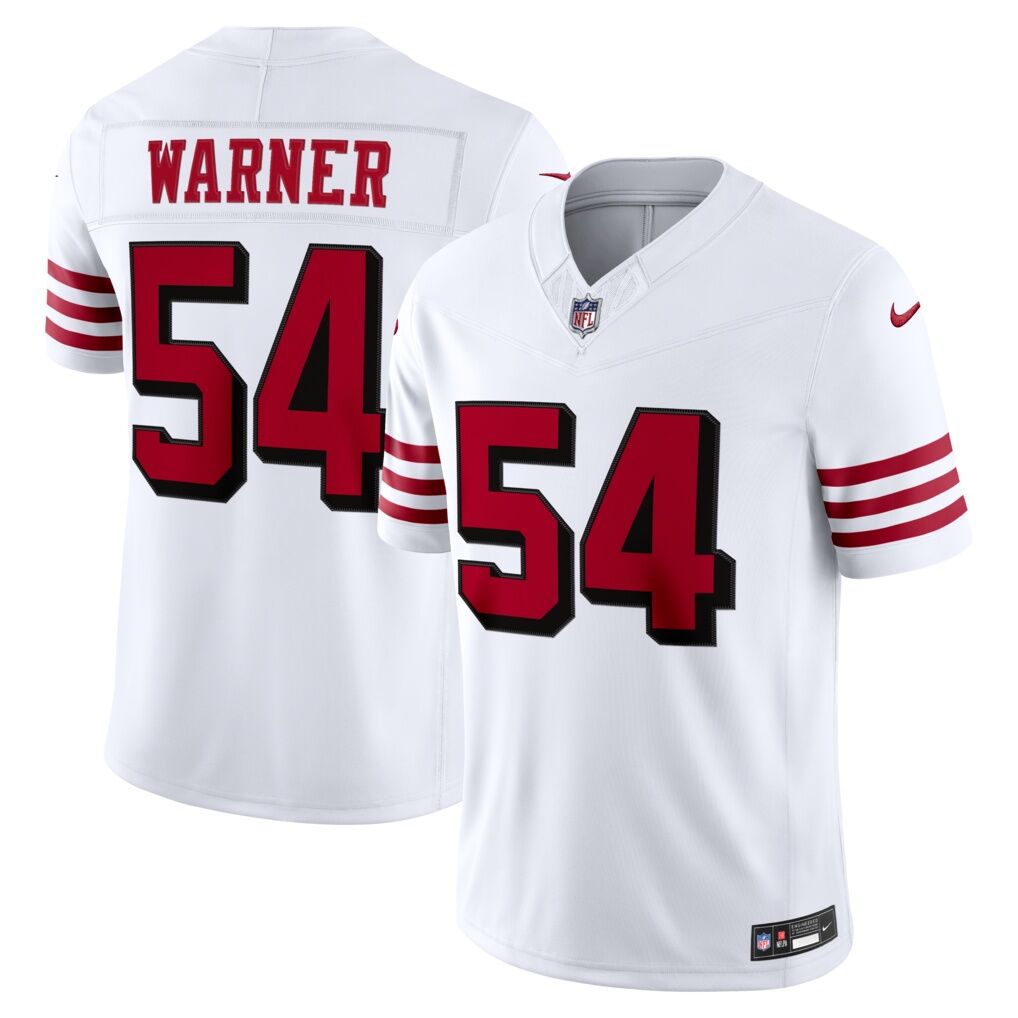 Fred Warner San Francisco 49ers Nike Alternate Vapor F.U.S.E. Stitched Limited Jersey