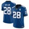 Jonathan Taylor Indianapolis Colts Nike Alternate Indiana Nights Vapor F.U.S.E. Stitched Limited Jersey - - Front View