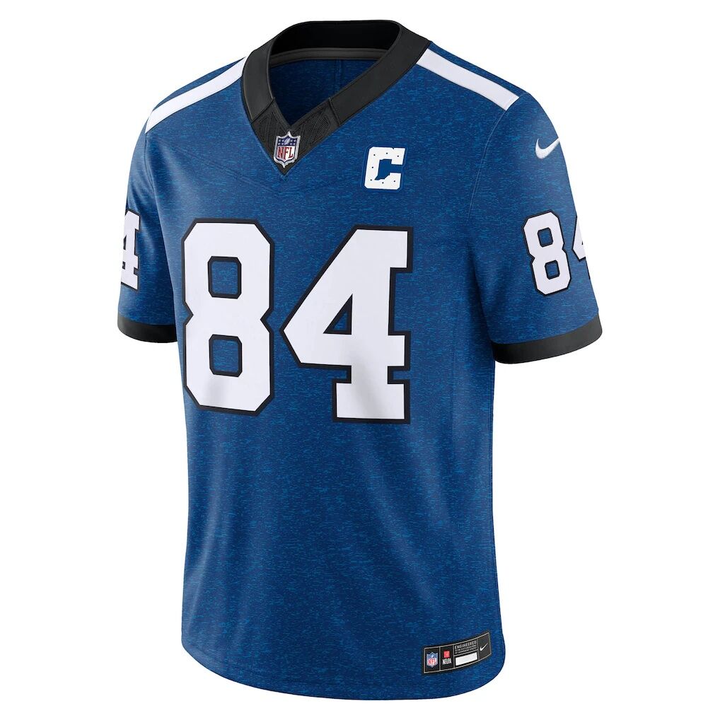 Tyler Warren Indianapolis Colts Nike Alternate Indiana Nights Vapor F.U.S.E. Stitched Limited Jersey - Royal