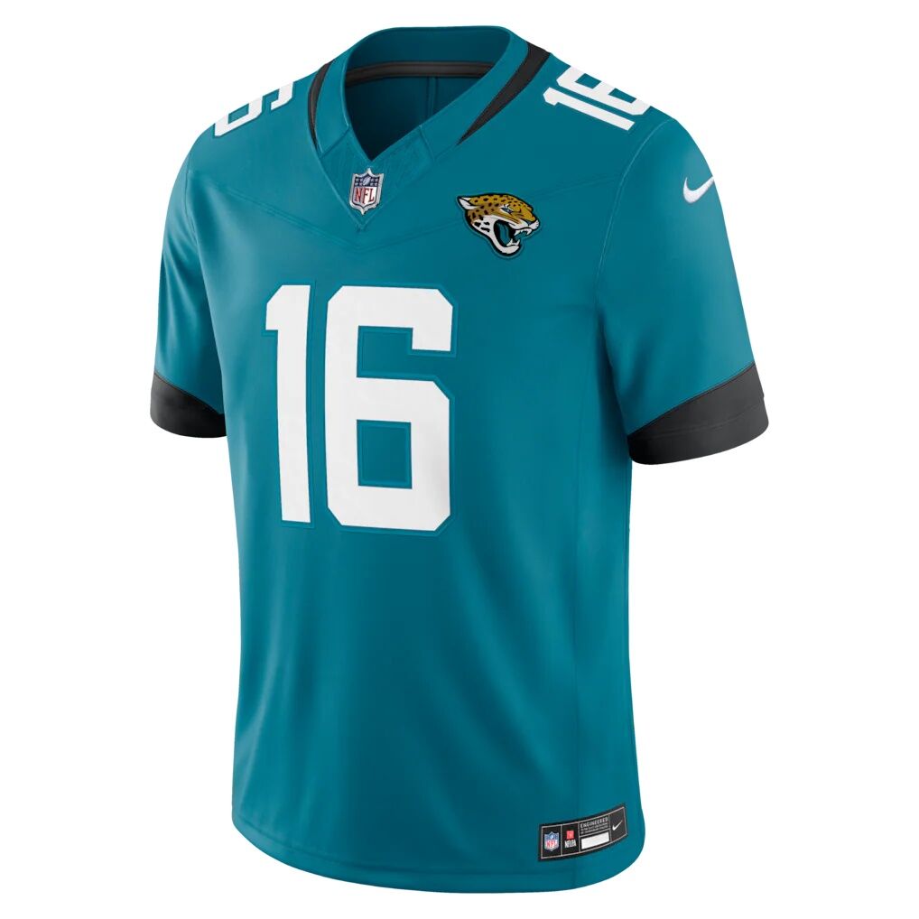Trevor Lawrence Jacksonville Jaguars Nike Team Vapor F.U.S.E. Stitched Limited Jersey