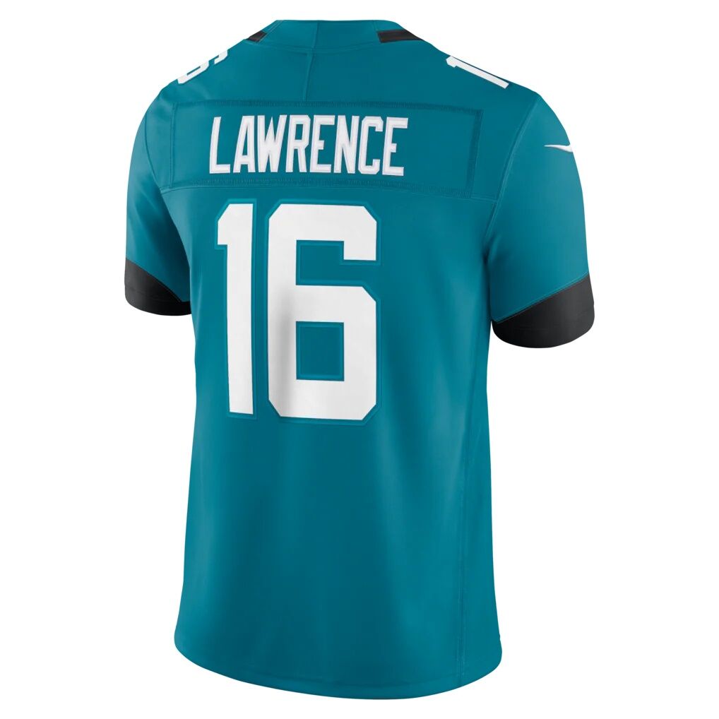 Trevor Lawrence Jacksonville Jaguars Nike Team Vapor F.U.S.E. Stitched Limited Jersey