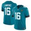 Trevor Lawrence Jacksonville Jaguars Nike Team Vapor F.U.S.E. Stitched Limited Jersey - Teal - Front View