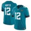 Travis Hunter Jacksonville Jaguars Nike Team Vapor F.U.S.E. Stitched Limited Jersey - Teal - Front View