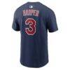 Bryce Harper Philadelphia Phillies Nike 2026 Field of Dreams Name & Number T-Shirt - Navy - Detail View