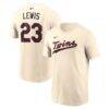 Royce Lewis Minnesota Twins Nike 2026 Field of Dreams Name & Number T-Shirt - Cream - Front View