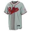 Jhoan Duran Philadelphia Phillies Nike 2026 Field of Dreams Stadium Jersey - Gray - Side View