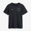 New York Yankees Nike Split Logo T-Shirt - Black - Front View